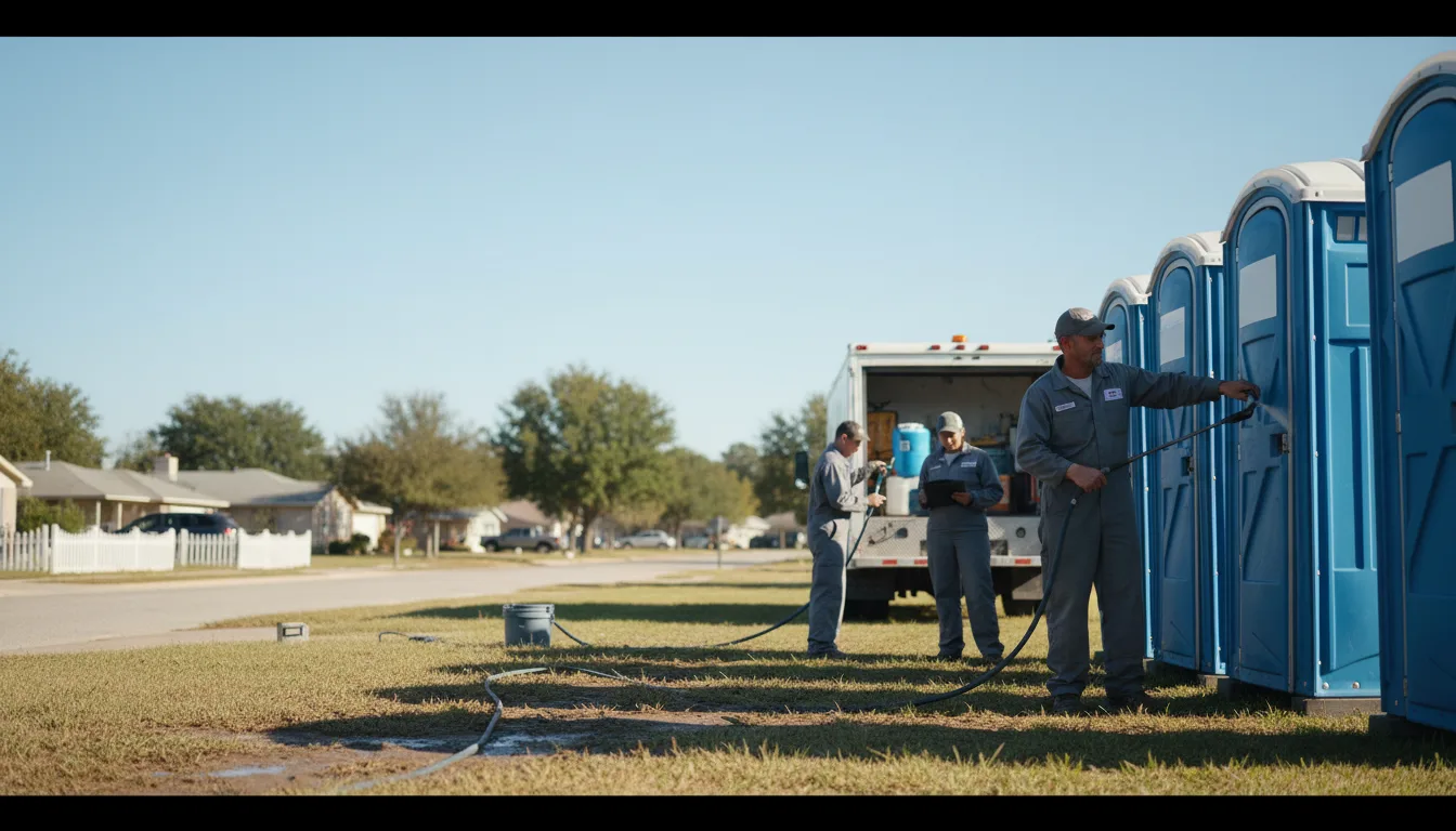 Long-Term Portable Toilet Rental in North Aurora, IL near me